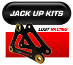 jack up kits for Honda Kawasaki Suzuki Triumph and Yamaha motorcycles