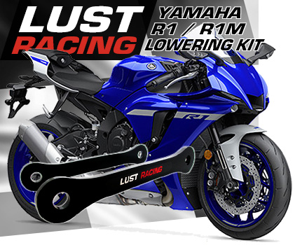 Yamaha R1 R1M R1S Jack up kit 15mm 2015 2016 2017 2018 2019 LUST Racing links