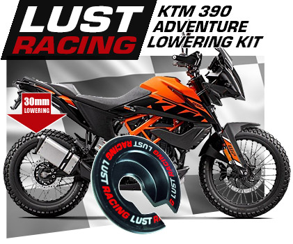 LUST Racing KTM 390 Adventure lowering kit 2020-2024 KTM 390 Adventure lowering kit 2020 to 2024