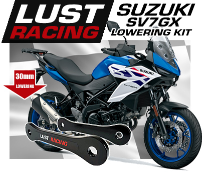 2026 Suzuki SV-7GX lowering kit