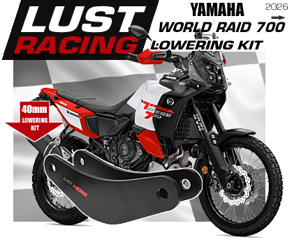 2026 Yamaha Tenere 700 World Raid lowering kit, XTZ700 Tenere seat height lowering