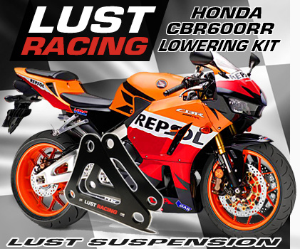 2007-2022 Honda CBR600RR lowering kit