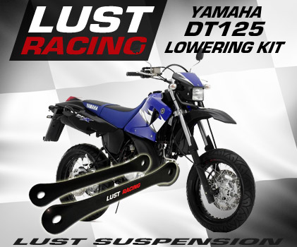 Yamaha DT125 Heck Höherlegung DT 125 R RE Heckhöherlegung Umlenkstreben Rear Suspension Tuning High/Jack up Kit Tail Riser 