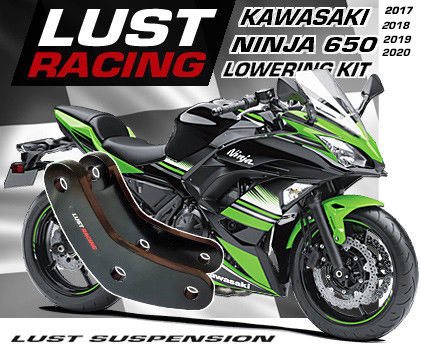 Kawasaki Ninja 650 KRT edition lowering kit 2017 2018 2019 2020 2021 2022 2023 2024