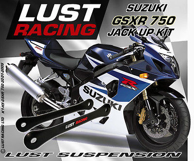 lust racing 2001-2004 GSXR1000 K1,K2,K3,K4 Black Lowering Kit 25mm 