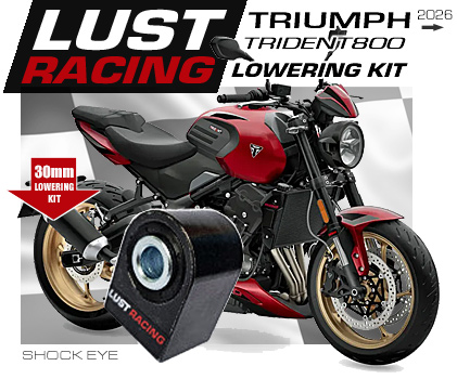 Triumph Trident 800 lowering kit 2025 2026