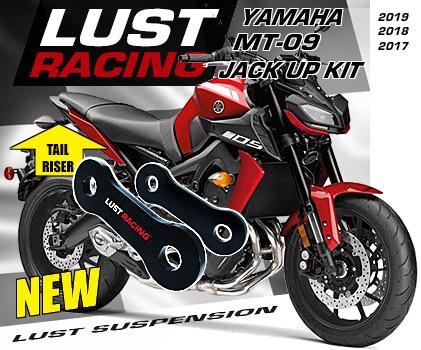 2017-2020 Yamaha MT09 / MT09 SP jack up kit, tail riser