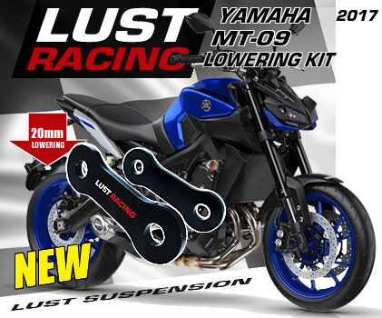 Yamaha MT09 850 MT-09 2016 MFW Suspension Lowering Kit