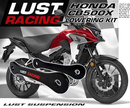 2019 Honda CB500X lowering kit