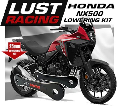 2024 2025 Honda NX500 lowering kit