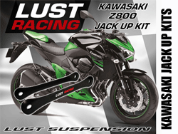Kawasaki jack up kits, jack up dogbone links for Kawasaki motorcycles