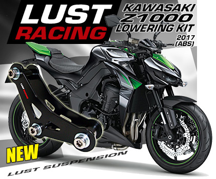 2017 Kawasaki Z1000 lowering kit
