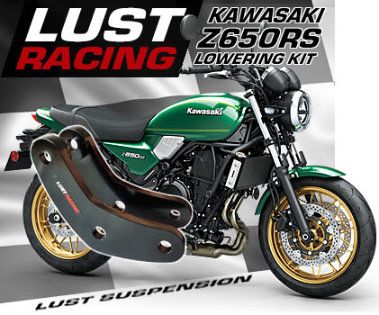 Kawasaki Z650RS lowering kit, 2022 to present