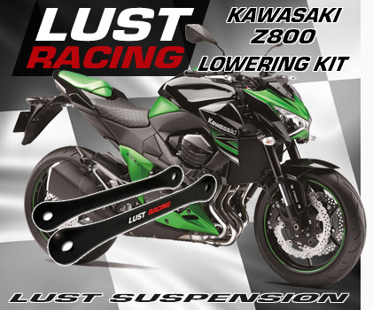 Kawasaki Z800 lowering kit, 2013-2015
