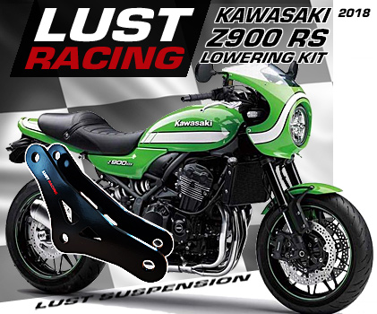 2018-2023 Kawasaki Z900RS Cafe lowering kit, Lust Racing lowering kits