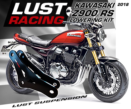 40mm de una altura menor lowering kit RAC Heck suspensiones inferiores Kawasaki Z 800 2013-2017