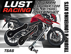 Triumph motorcycle lowering kits