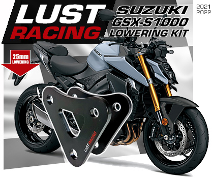 2021-2022 Suzuki GSX-S1000 lowering kit