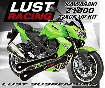 35mm Höherlegung Jack Up Kit RAC Heckhöherlegung Kawasaki Z 1000 2007-2009