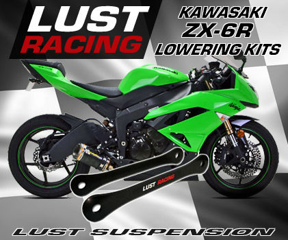 Lowering kit for Kawasaki ZX6